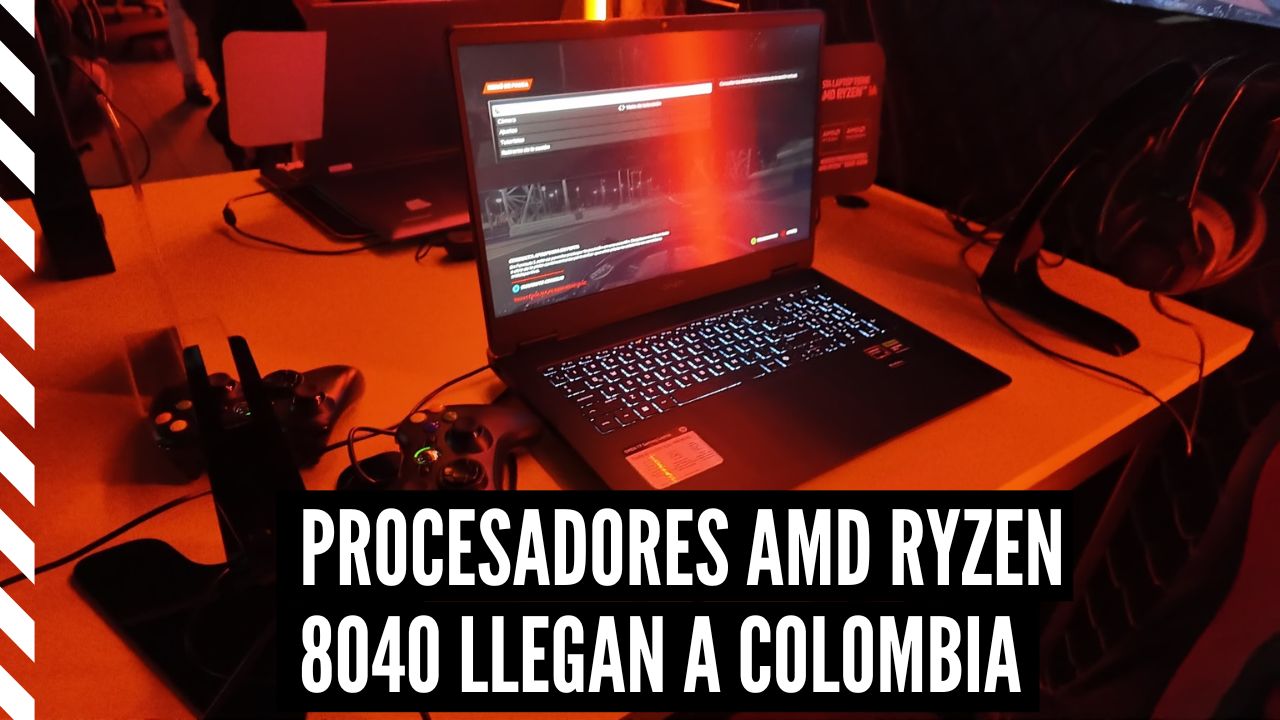 AMD Ryzen 8040 ya está disponible en Colombia