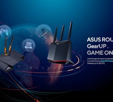 ASUS anuncia que algunos routers vendrán con GearUP Console Booster