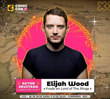 Elijah Wood estará en Comic Con Colombia 2024