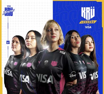 KRÜ Lessons by Visa empodera a la mujeres en el gaming