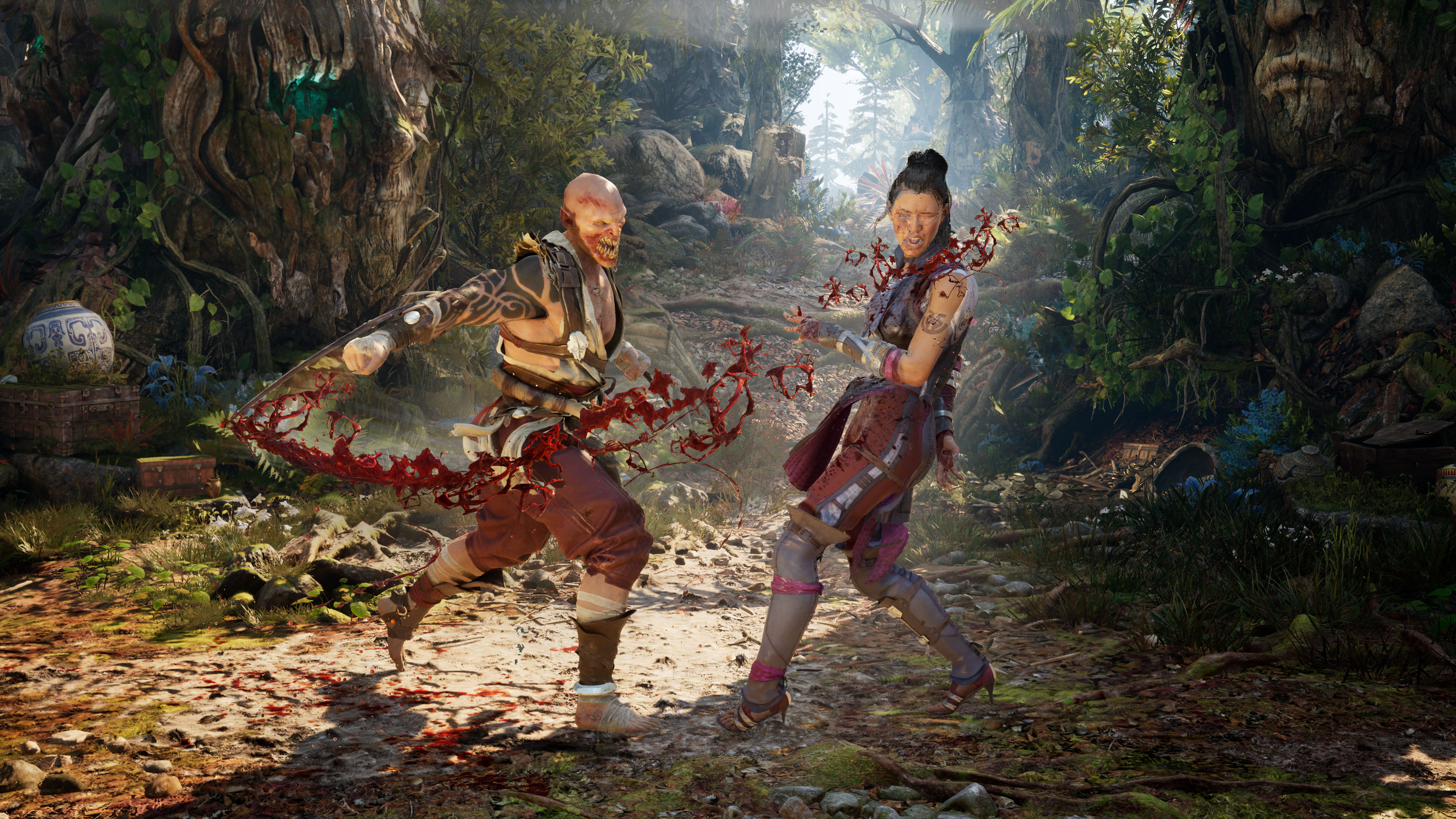 Mortal Kombat 1 Li Mei & Baraka