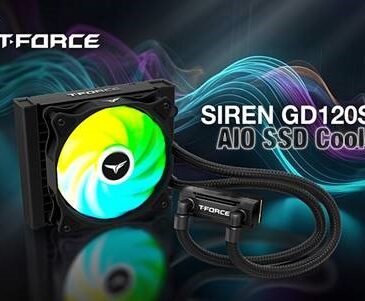 T-FORCE SIREN GD120S es el disipador para SSD